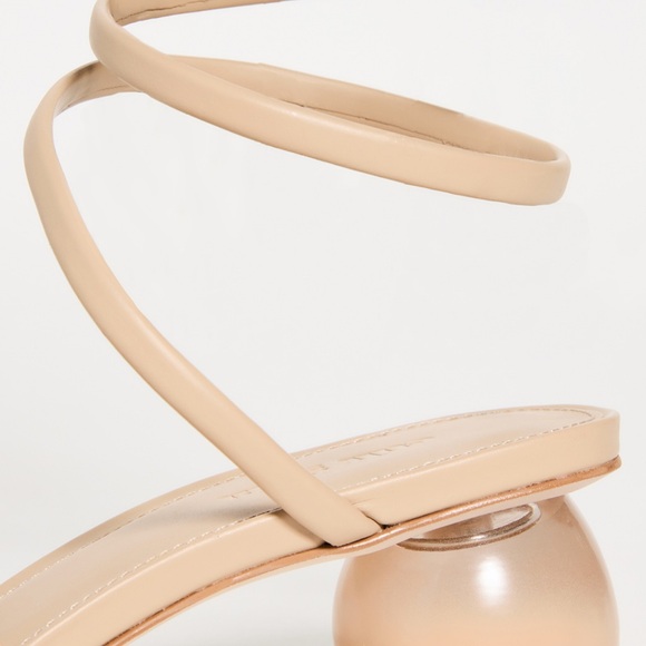 Cult Gaia Freya ball heel nude sandals 8.5 - Picture 5 of 9